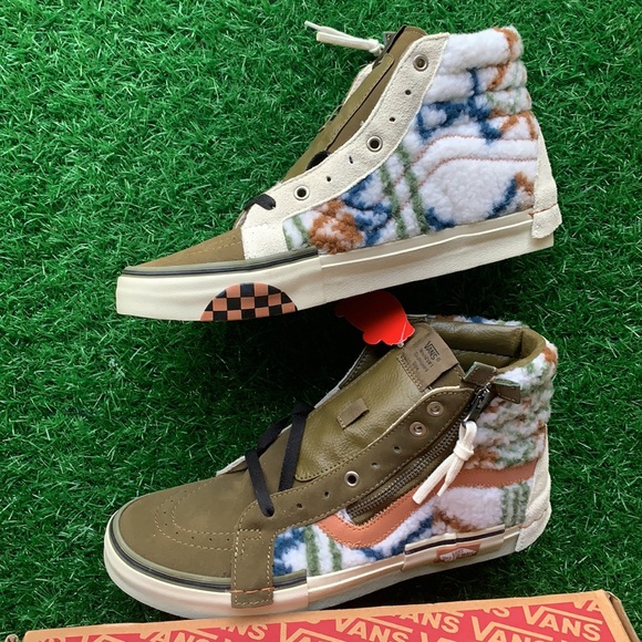 VANS SK8-Hi REISSUE CA MIXEDTXTL Mltryolv WMNS - Picture 12 of 16